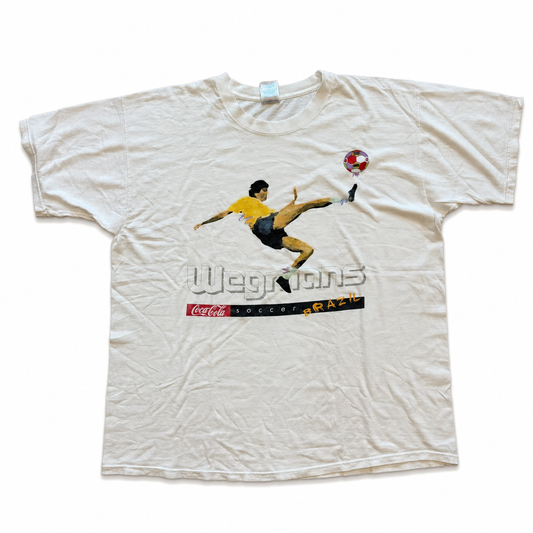 [Vintage] Coca-Cola Brazil Football Graphic Tee