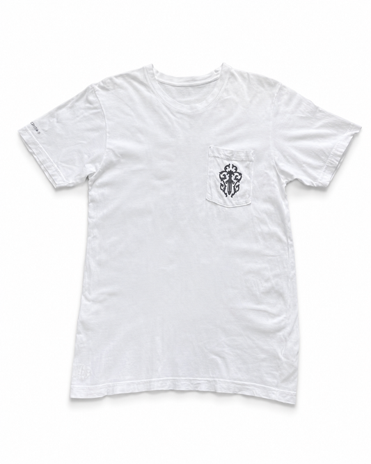 Chrome Hearts Script Dagger T-Shirt in white size M - H.K.Studio curated second-hand Chrome Hearts product image 1