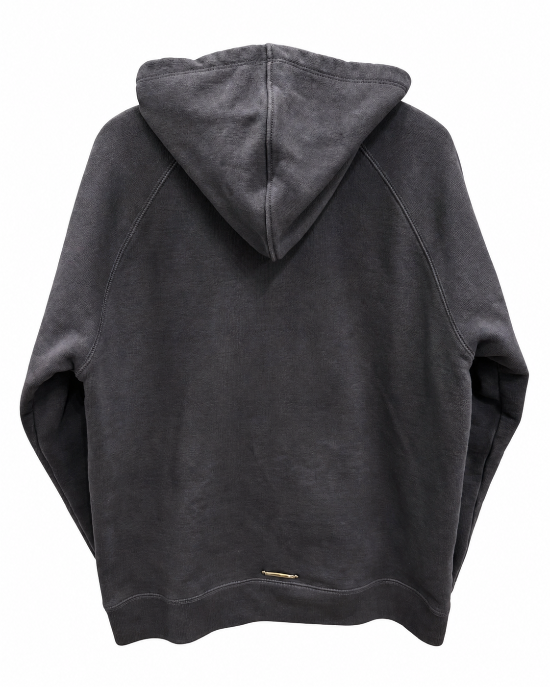 Designer archive red trident hoodie back view