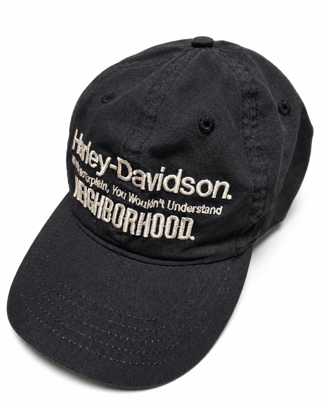 Neighborhood Carhartt Harley cap adjustable strap detail
