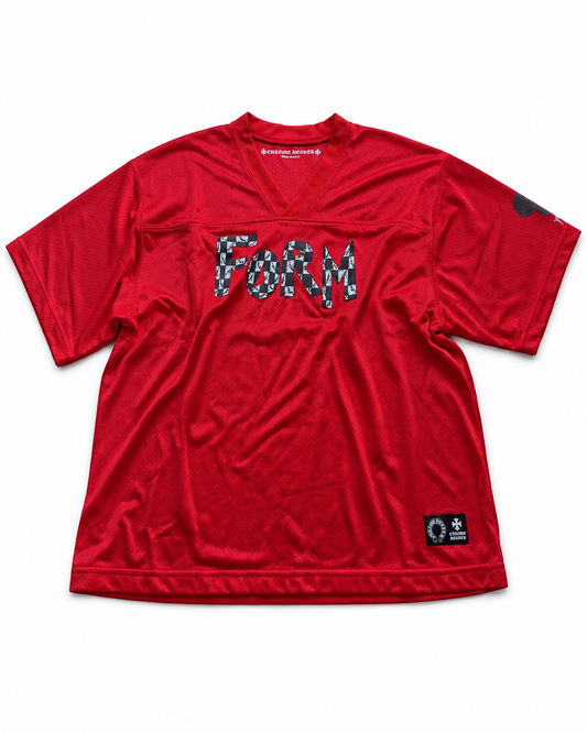 Chrome Hearts Matty Boy Graffiti Red Hockey Jersey