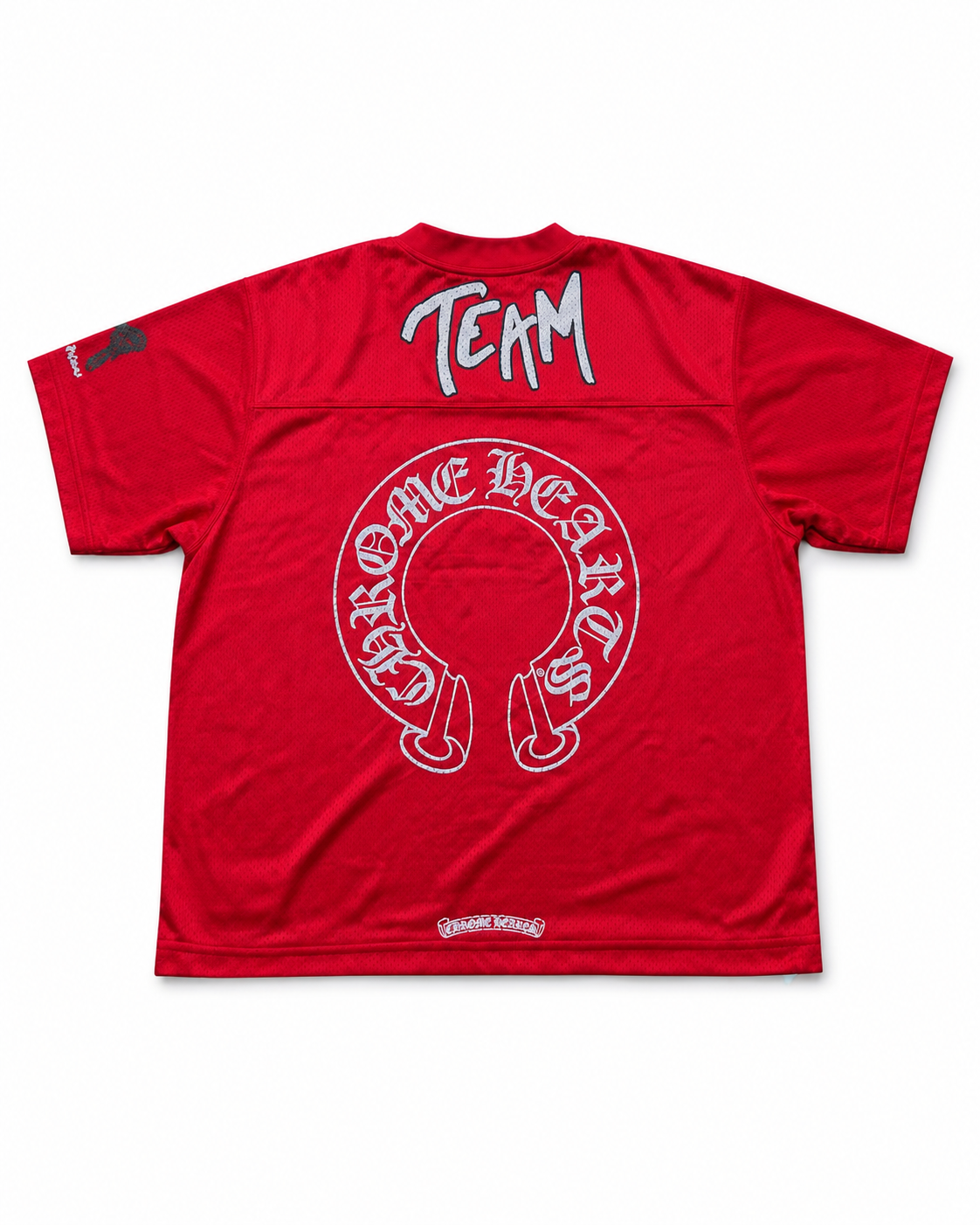 Chrome Hearts Matty Boy graffiti jersey front detail