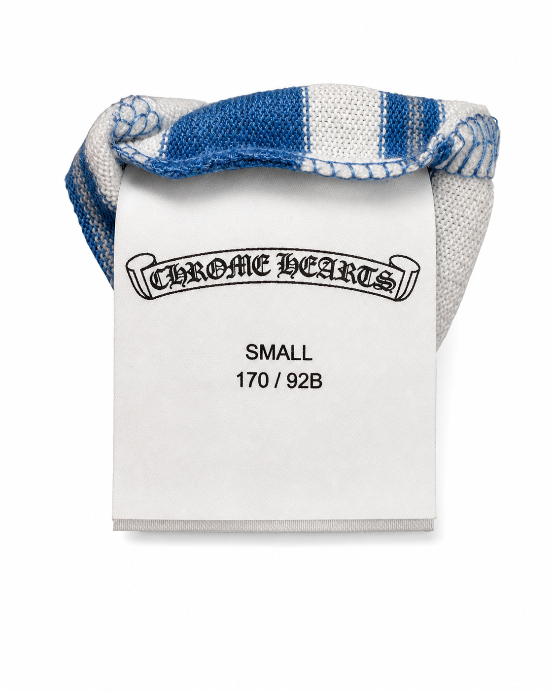 Chrome Hearts shirt label detail