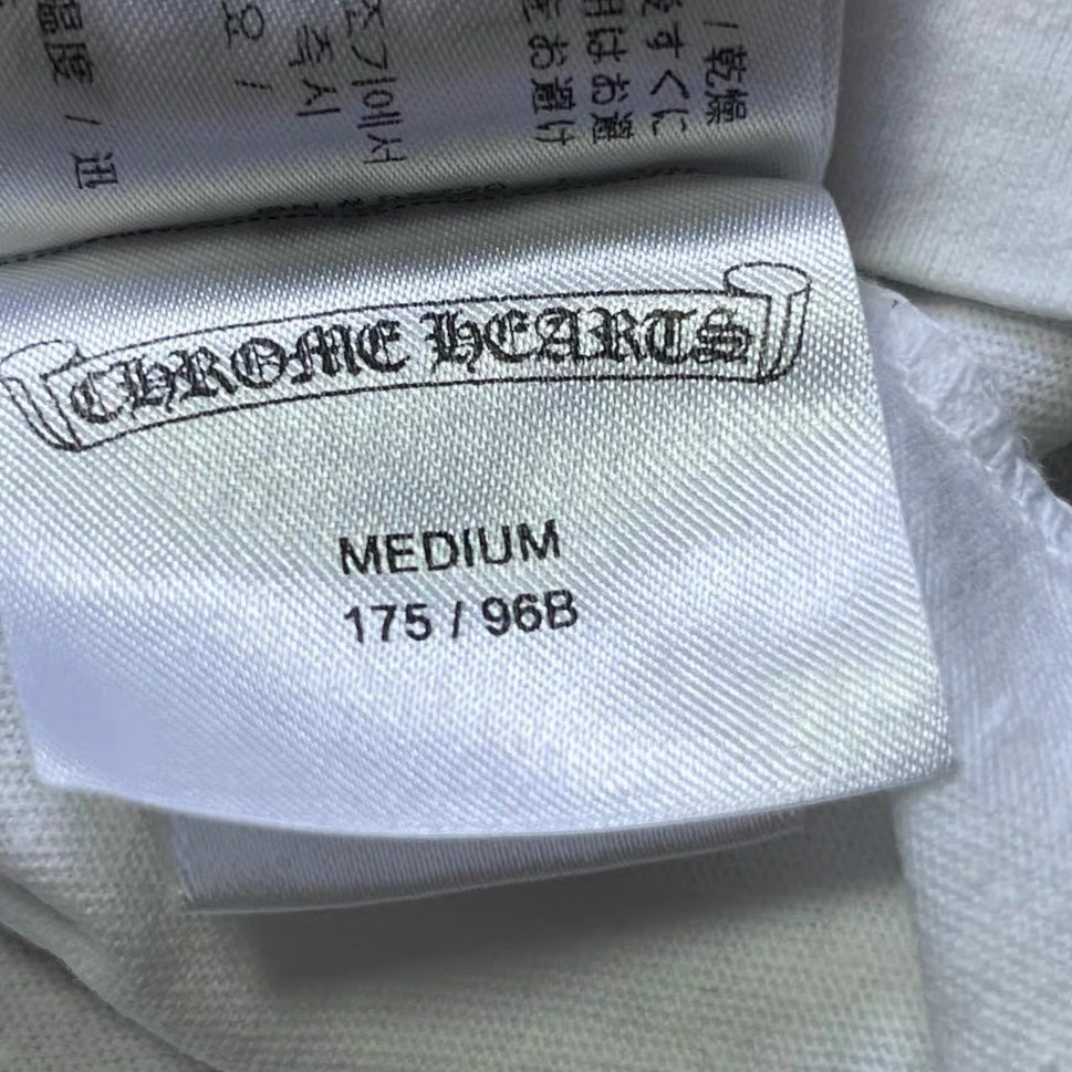 Chrome Hearts Script Dagger T-Shirt in white size M - H.K.Studio curated second-hand Chrome Hearts product image 3
