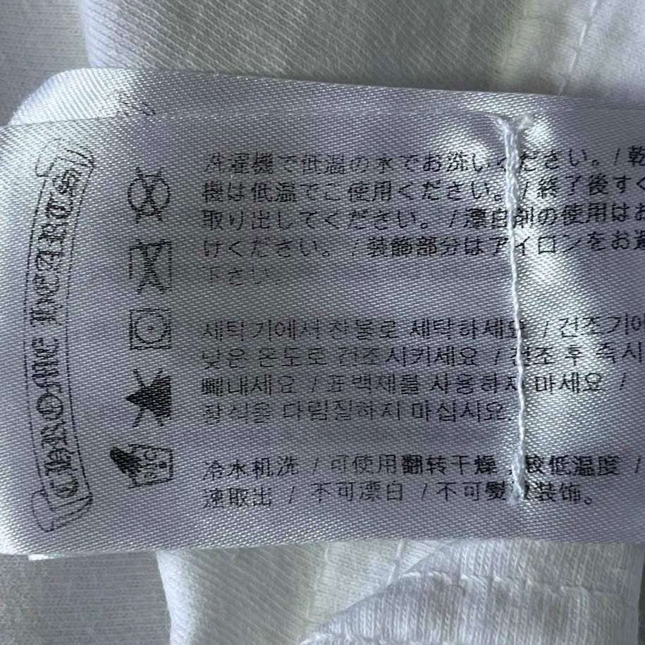 Chrome Hearts Script Dagger T-Shirt in white size M - H.K.Studio curated second-hand Chrome Hearts product image 6