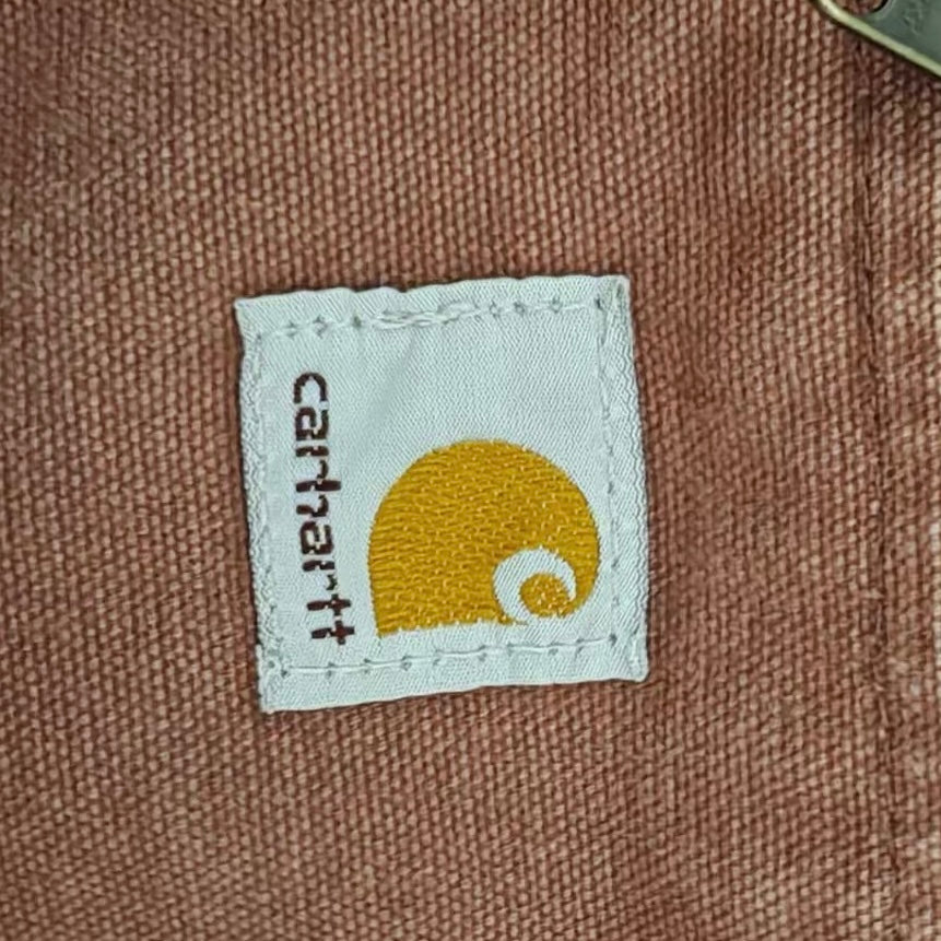 Vintage Carhartt WJ097 VRS Detroit Jacket in salmon size S - H.K.Studio curated workwear product image 4